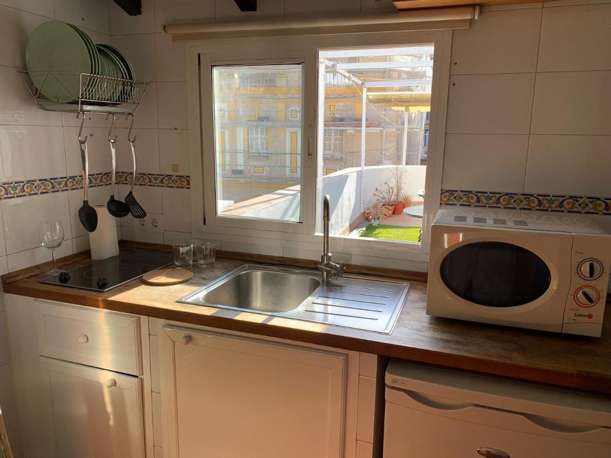 세비야 Stunning Attic With Private Terrace And Parking Optional 아파트 외부 사진